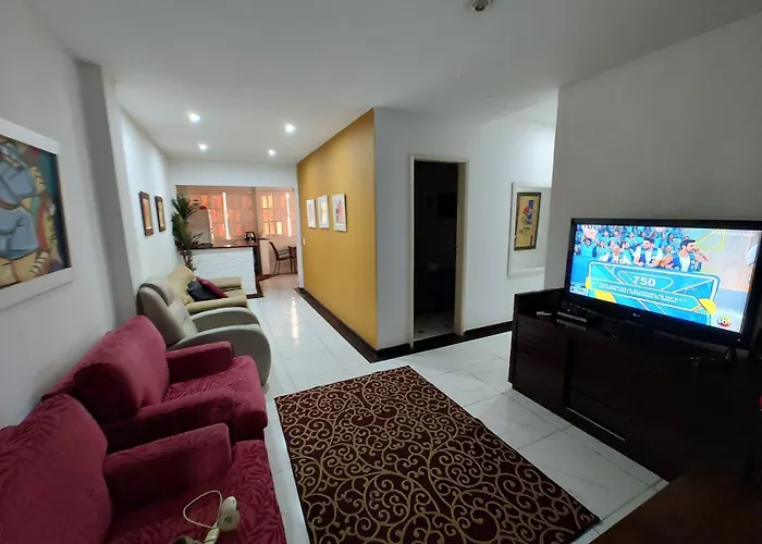 Apartamento 3 Quartos Copacabana 1 Quadra Da Praia
